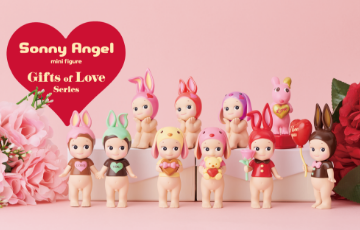 バレンタインに贈りたいソニーエンジェルからの「I Love you!」のメッセージ「Sonny Angel mini figure Gifts of Love Series」が発売
