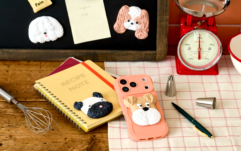 [Shipping is scheduled to begin sequentially from late June] Pâtissticker Meringue Dogs Series