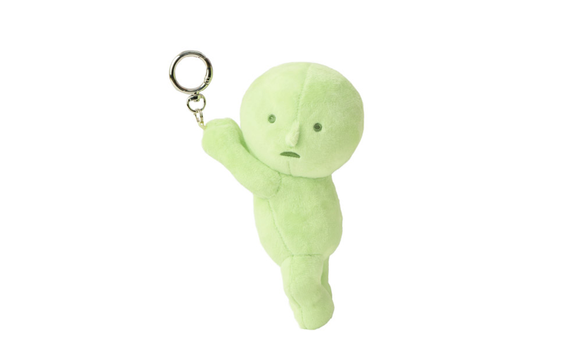 [Pre-Orders start at 12:00 pm on September 10th] SMISKI Plush Key Chain　Hugging Knees / Hanging On!