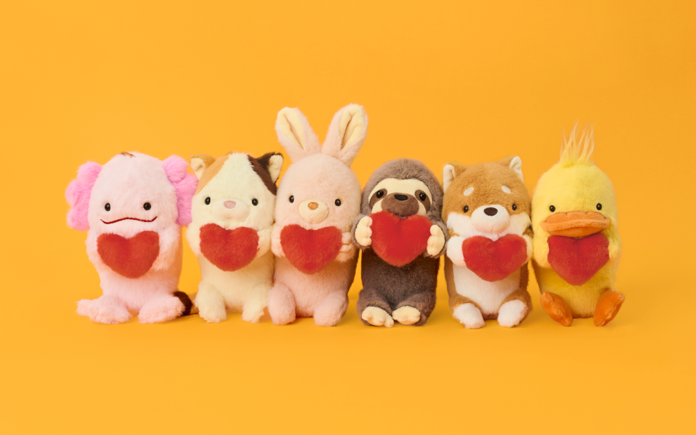 ふんばるず バッグチャーム ナマケモノ / ミケネコ / アヒル / ウサギ ふんばるず バッグチャーム ナマケモノ / ミケネコ / アヒル / ウサギ