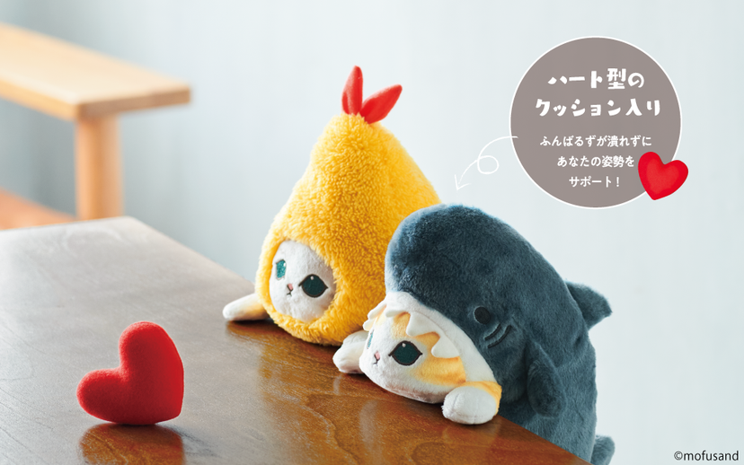 ふんばるず mofusand サメにゃん / えびにゃん