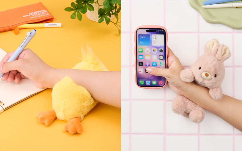 Funbarus Wrist cushion Rabbit/Monkey/Duck