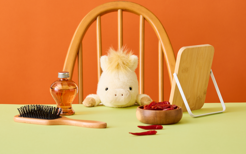 Funbarus Posture Pal (Regular) Horse - Brown / White -