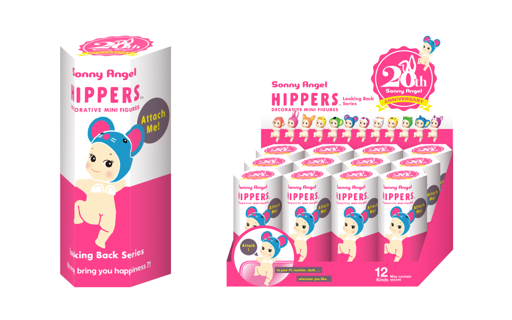 Sonny Angel HIPPERS ヒッパーズ ルッ キングバック 5BOX ソニーエンジェル ヒッパーズ ルッキングバックシリーズ | Sonny