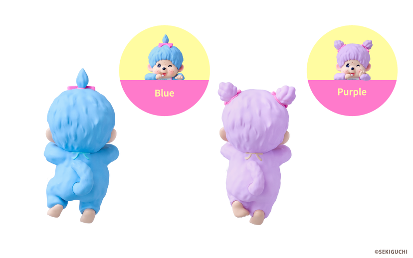 【Shipping is scheduled to begin sequentially from late July】 HIPPERS Monchhichi COLORS:Wink Series