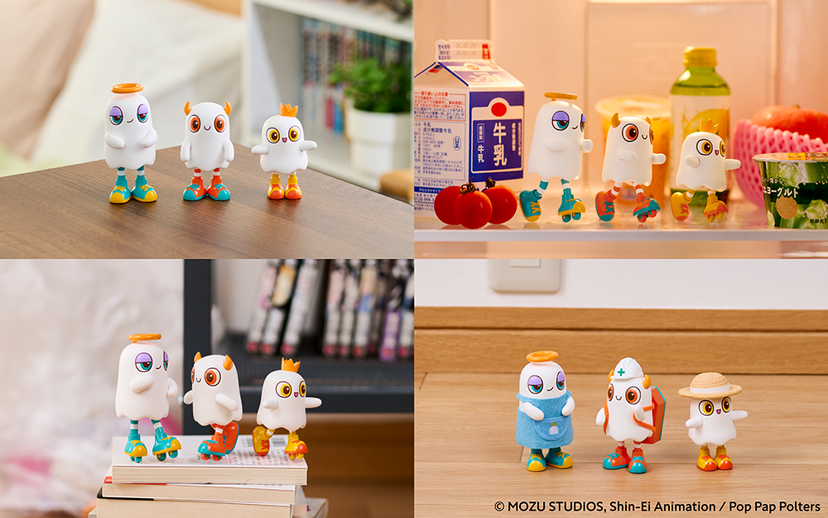 【Shipping is scheduled to begin sequentially from late October】 Pop Pap Polters Action Figure Polta/Pap/Pop