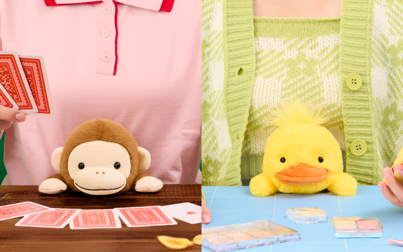 【Shipping is scheduled to begin sequentially from late September】Posture Pal Funbarus Monkey / Duck