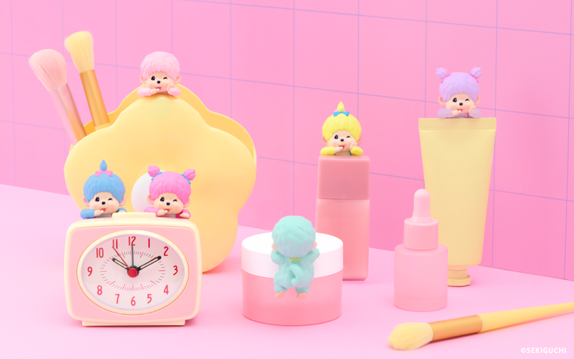 【7月下旬より順次発送予定】 HIPPERS Monchhichi COLORS: Wink Series ヒッパーズ モンチッチ カラーズ ウインク シリーズ