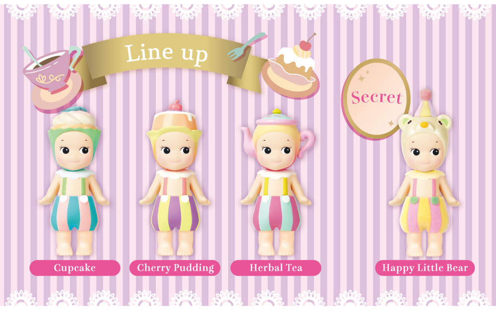 ソニーエンジェル アフタヌーンティー カップケーキ スイートバレンタインセット 2023 | Sonny Angel Store