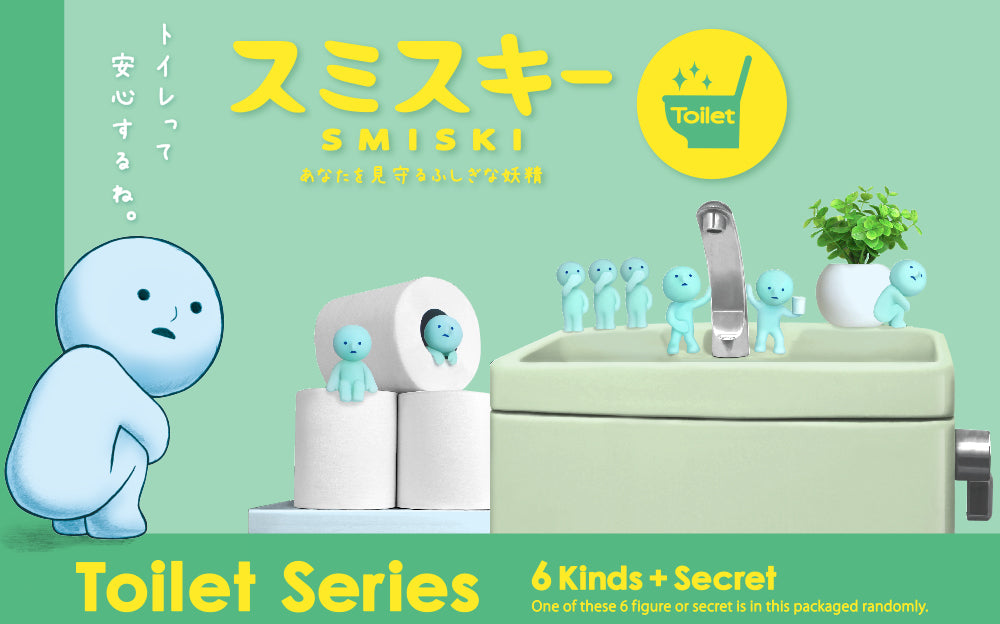 スミスキー 　5点 products_thumbnail_smiski_toil