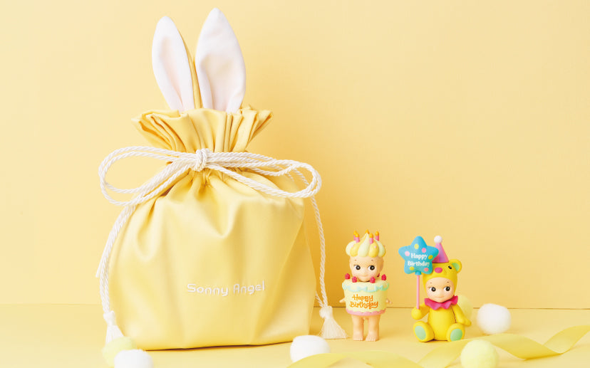 Gift Wrapping Bag Yellow & Green