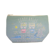 Pouch M Sunny beach Green