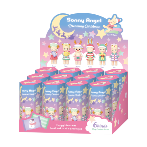 【未使用】ソニーエンジェル ドリーミング クリスマス バク・フクロウ ドリーミングクリスマス 2021 | Sonny Angel Store